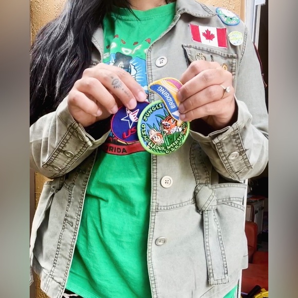 Vintage women’s Girl Scout patch jacket - Picture 3 of 4